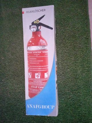 Extintor para coche, furgoneta, para casa, jardín.