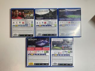 Pack FIFA 17, 18, 19, 20, 21 PS4