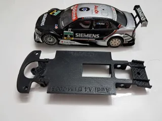 Audi A4 DTM 2005 Scalextric Digital + chasis 3D 