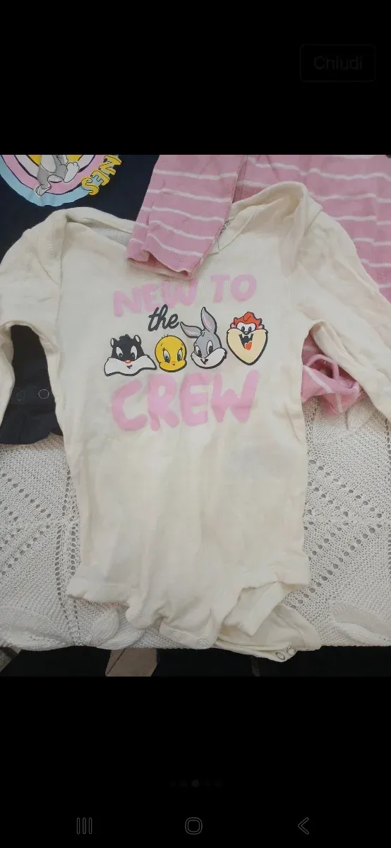 Body neonata Looney Tunes