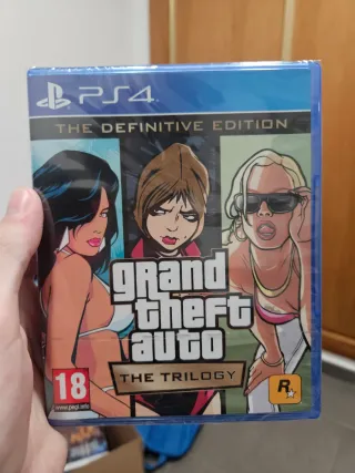 GTA Trilogy Definitive Edition PS4 Precintado
