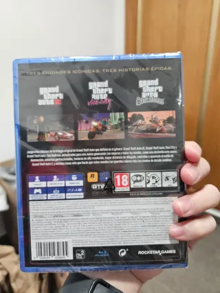 GTA Trilogy Definitive Edition PS4 Precintado