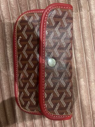 Bolso Goyard Rojo y Beige