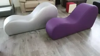 Sillón Tantra Piel Sintética Gris