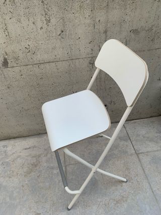 Taburete Ikea Franklin Bianco