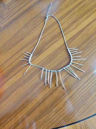 Collana metallo particolare con gancio halloween