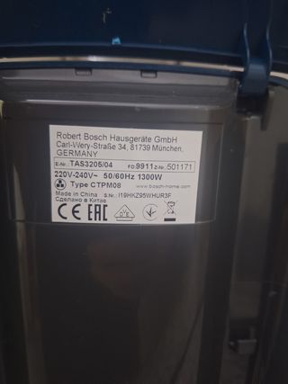 Cafetera Bosch Tassimo Suny TAS3205