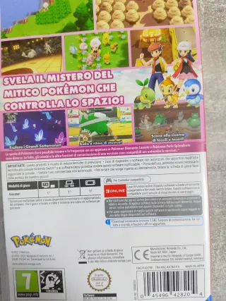 Pokemon Perla Splendente Nintendo Switch