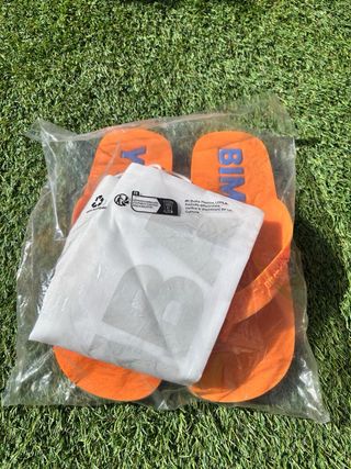 Bimba y Lola Sandalias Naranja Talla 39