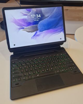 Samsung Tab S7 FE 5G 128GB + Teclado Negro