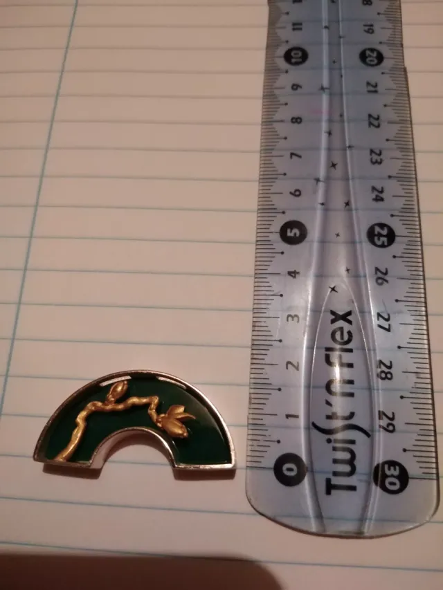 Colgante Plata y Aventurina Arco Dorado