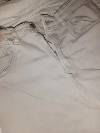 Vaqueros mujer Gris