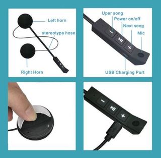 Auriculares Inalámbricos Bluetooth para Casco