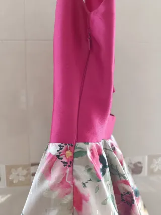 Vestido de fiesta estampado