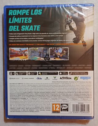 Tony Hawk Pro Skater 1+2 PS5 precintado ES