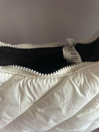 Bolso acolchado H&M blanco