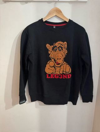 Sudadera Alf Negra
