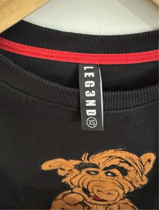 Sudadera Alf Negra
