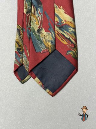 Corbata Atwardson Seda Vintage Multicolor