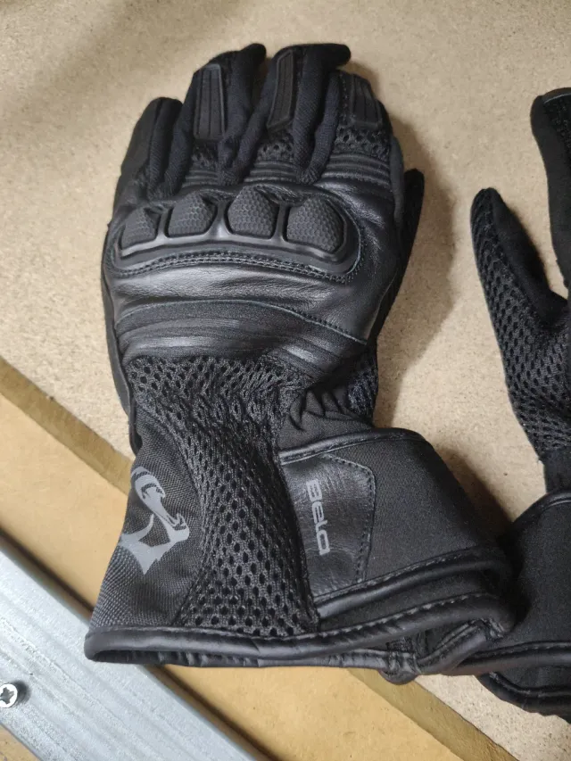 Guantes de moto negros