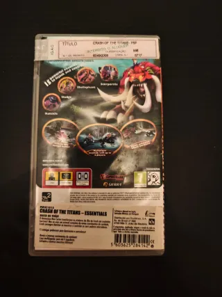 Crash of the Titans PSP