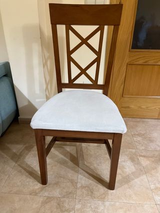 Salón completo madera natural 