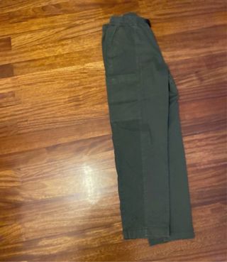 Pantalones cargo verde militar