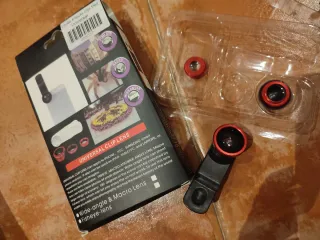 Lente Universal Clip para Móvil