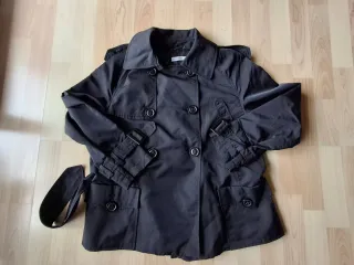 Trench Lefties Negro Talla L