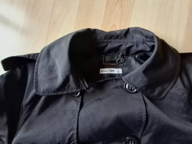 Trench Lefties Negro Talla L