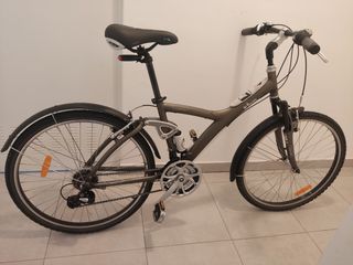 Bicicleta Btwin Doble Amortiguación.
