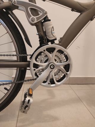 Bicicleta Btwin Doble Amortiguación.