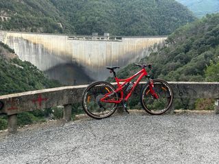 Bicicleta Specialized Roja Montaña