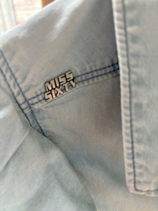 Camisa vaquera Miss Sixty volantes Talla M