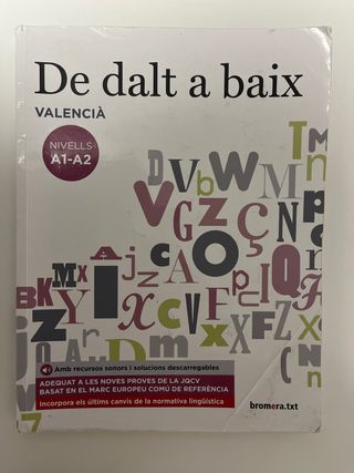 Libro De dalt a baix Valencià A1-A2
