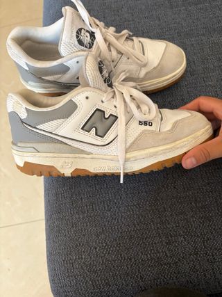 New Balance 550 Deportivas Gris Blanco