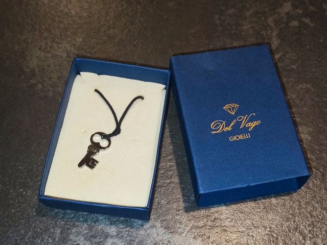 Collana con ciondolo chiave Del Vago