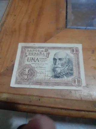 Billete 1 Peseta Banco de España 1953