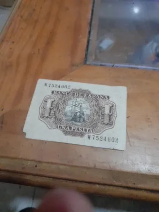 Billete 1 Peseta Banco de España 1953
