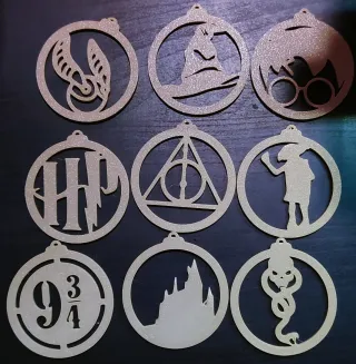 Adornos Navidad Harry Potter