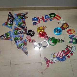 Decoración Cumpleaños Avengers