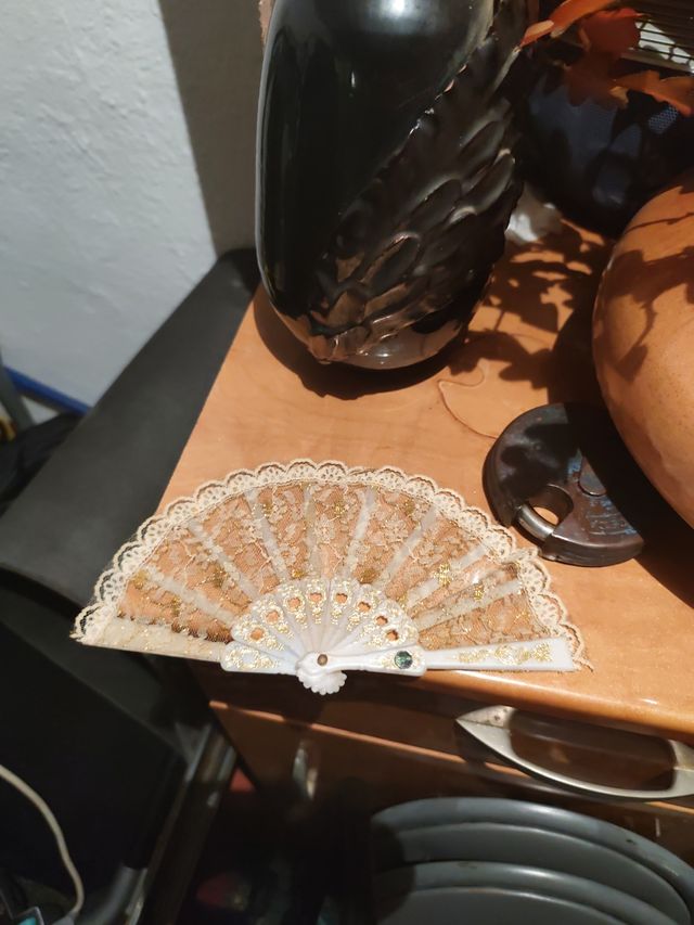 Abanico de encaje mini