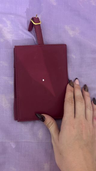 Portapasaportes Tous Morado