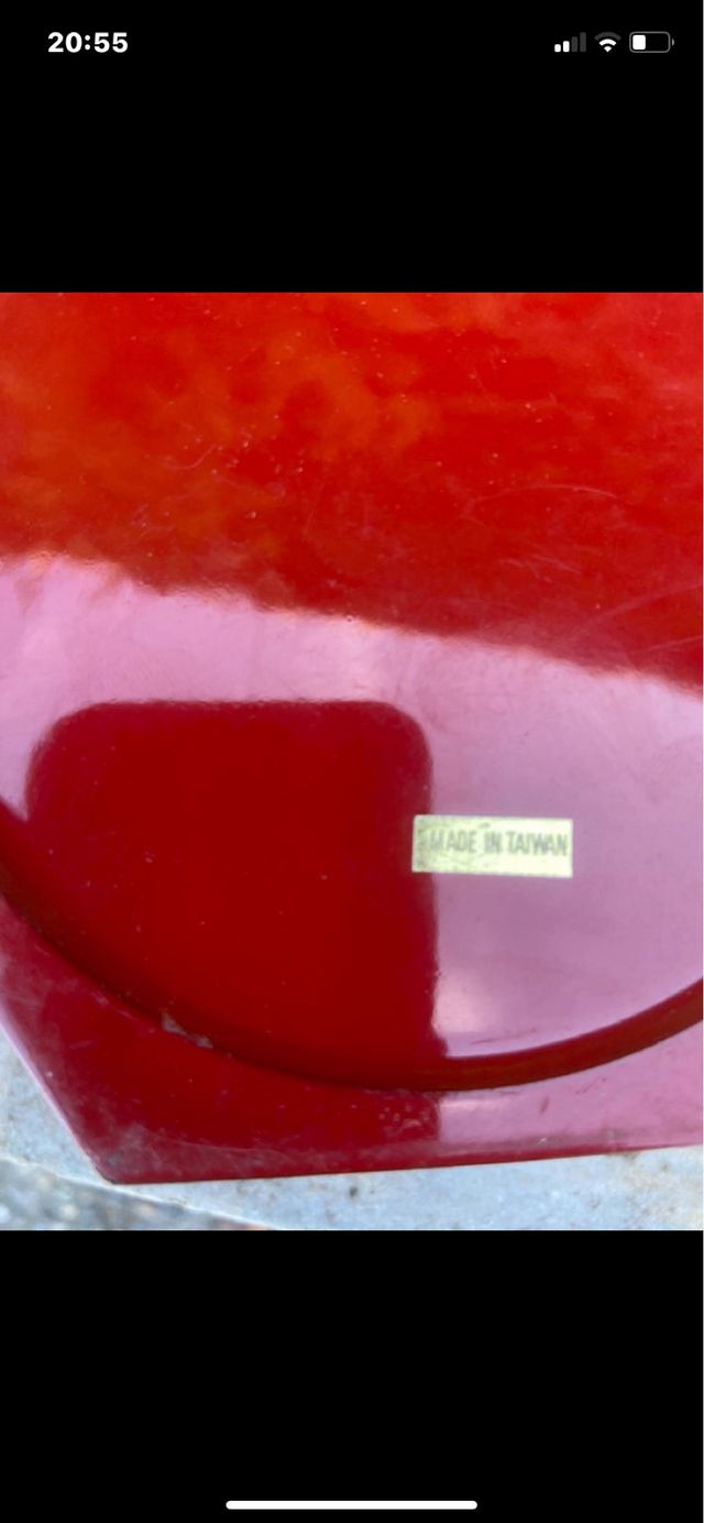 Set 3 Scatole Rosse Ottagonali Cinesi