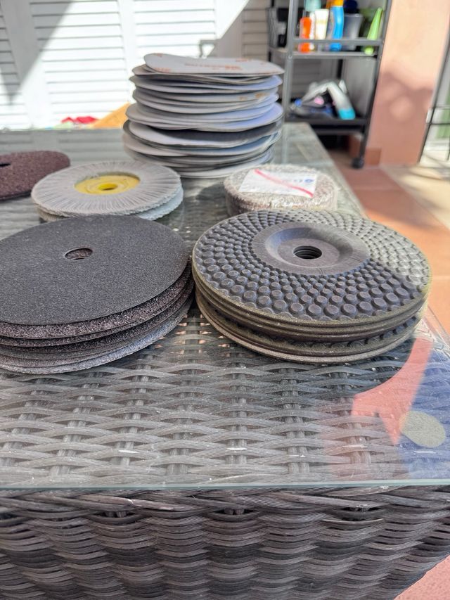 Lijas y discos devastar 178mm