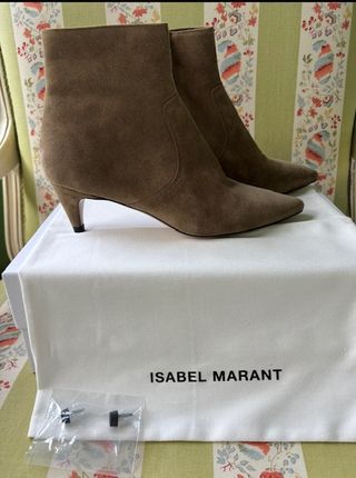 Botines Isabel Marant DERST Taupe, n. 36 NUEVOS