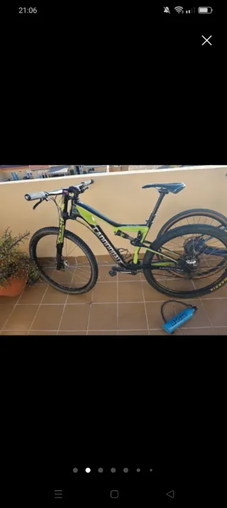 Bicicleta de Montaña Cannondale scalpe fsi 