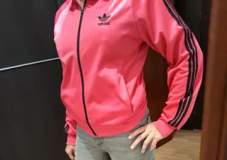 Sudadera Adidas Fucsia Chica