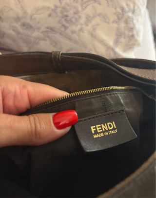 Borsa Fendi Marrone