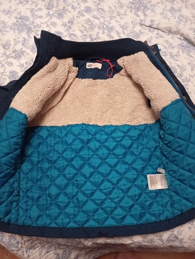 Chaqueta niño azul 4 años